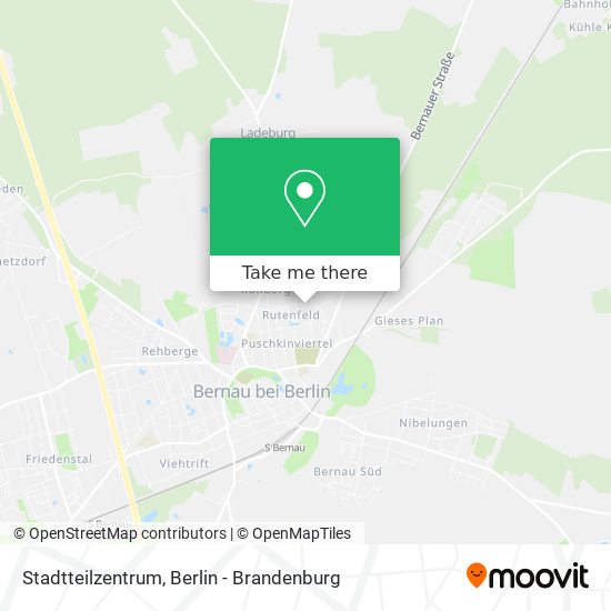 Stadtteilzentrum map