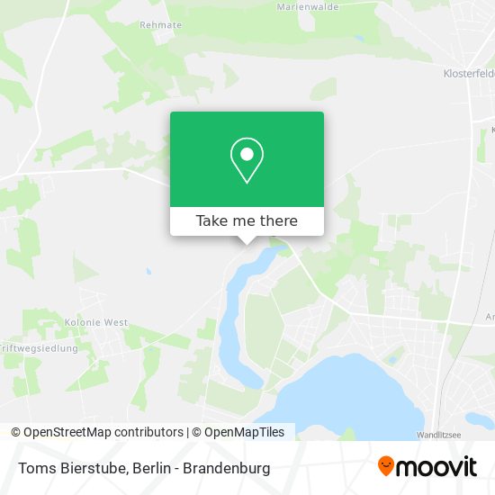 Toms Bierstube map