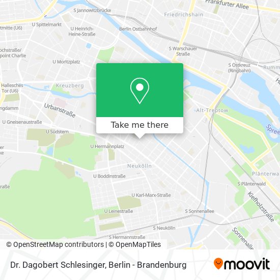 Dr. Dagobert Schlesinger map