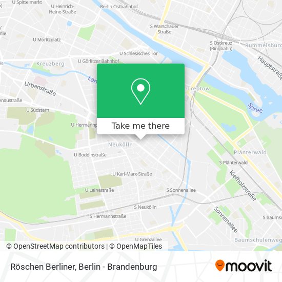 Röschen Berliner map