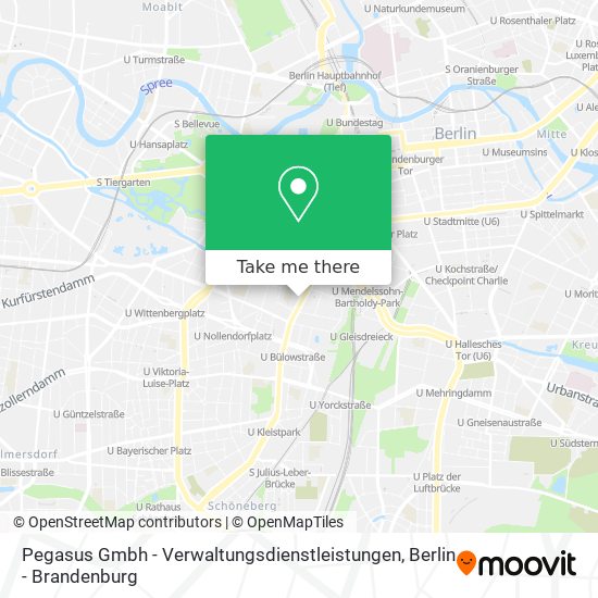 Pegasus Gmbh - Verwaltungsdienstleistungen map