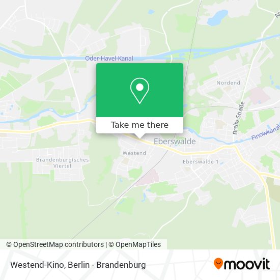 Westend-Kino map