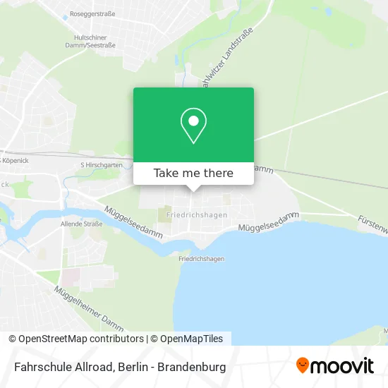 Fahrschule Allroad map
