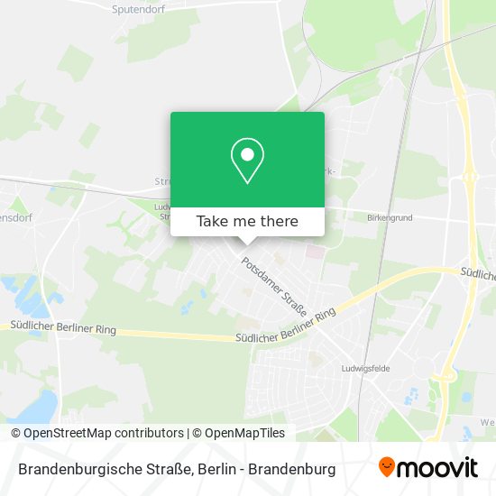 Карта Brandenburgische Straße