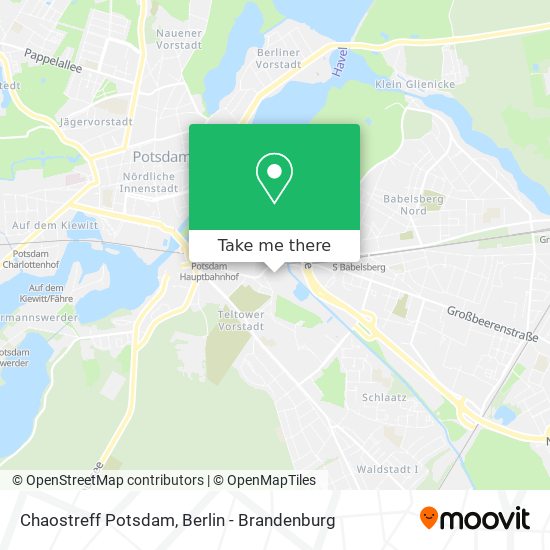 Chaostreff Potsdam map