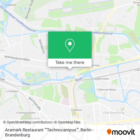 Aramark Restaurant ""Technocampus"" map