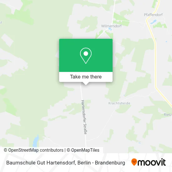 Baumschule Gut Hartensdorf map