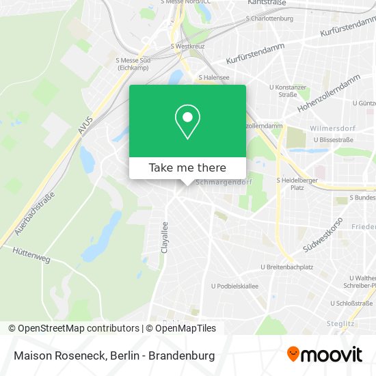 Maison Roseneck map