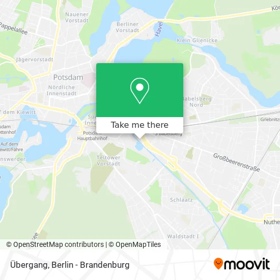 Карта Übergang