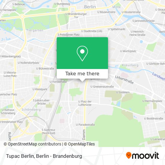 Tupac Berlin map