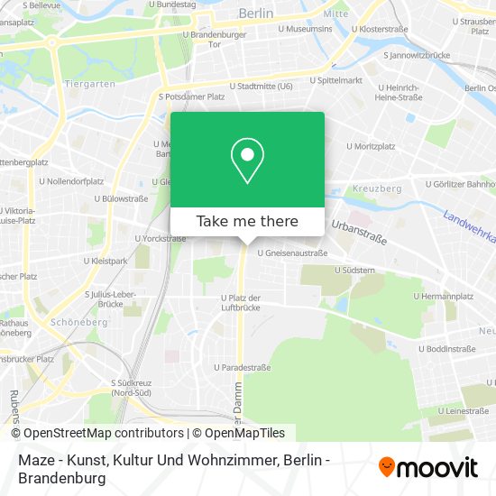 Карта Maze - Kunst, Kultur Und Wohnzimmer