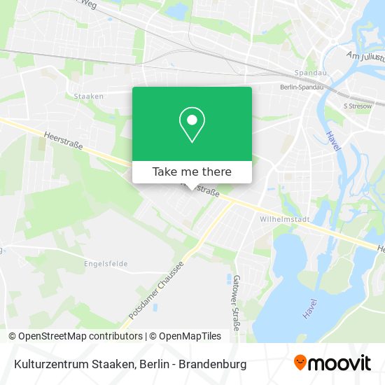 Kulturzentrum Staaken map