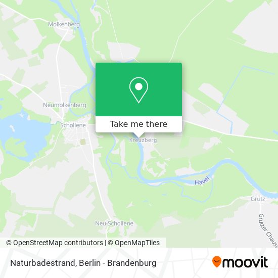 Naturbadestrand map