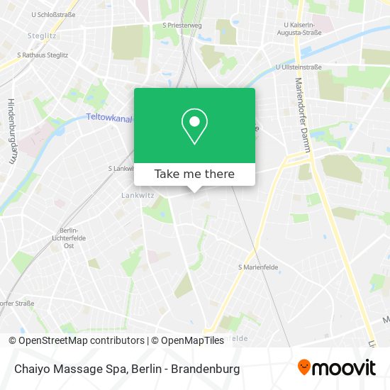 Chaiyo Massage Spa map