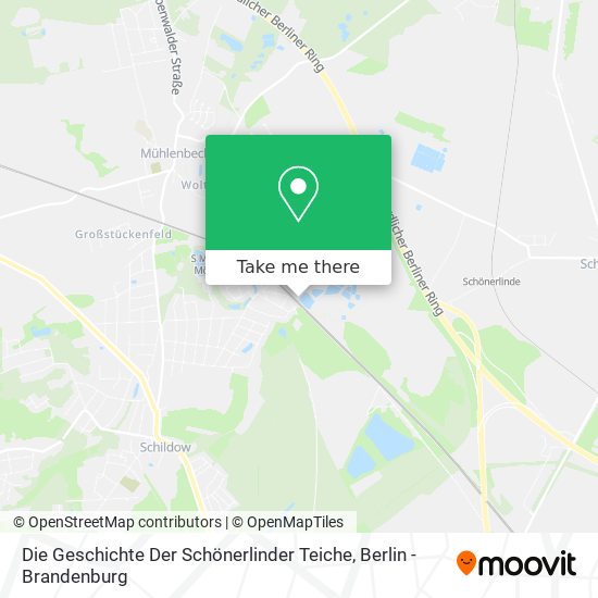 Die Geschichte Der Schönerlinder Teiche map