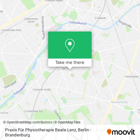 Praxis Für Physiotherapie Beate Lenz map