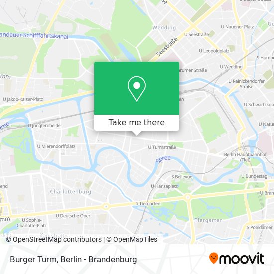 Burger Turm map