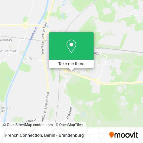 French Connection map