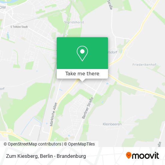 Zum Kiesberg map