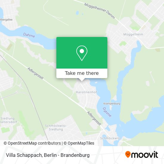 Villa Schappach map