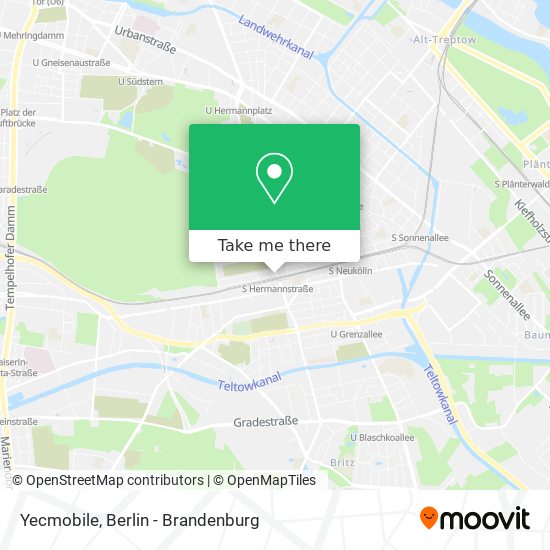 Yecmobile map