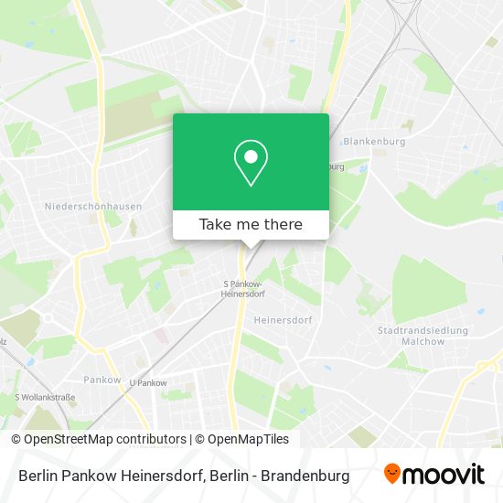 Berlin Pankow Heinersdorf map