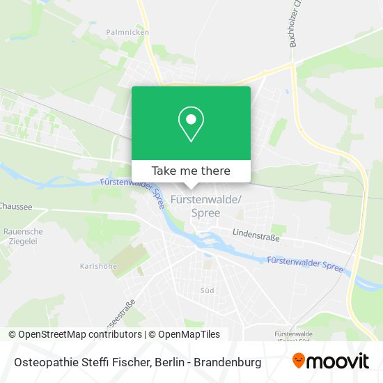 Osteopathie Steffi Fischer map