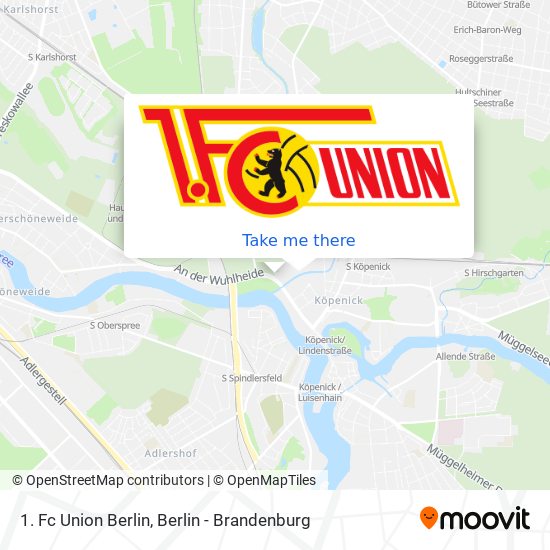 Карта 1. Fc Union Berlin