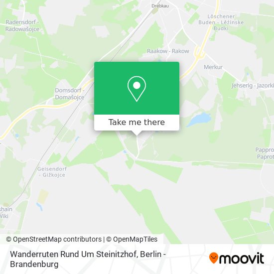 Wanderruten Rund Um Steinitzhof map