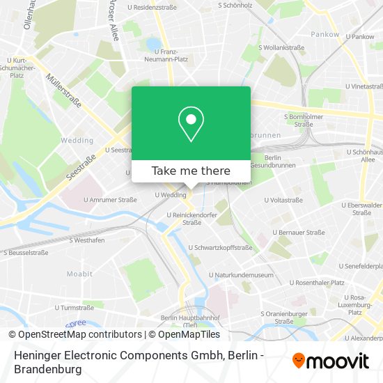 Heninger Electronic Components Gmbh map
