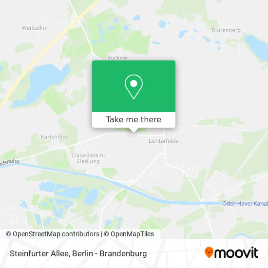 Карта Steinfurter Allee