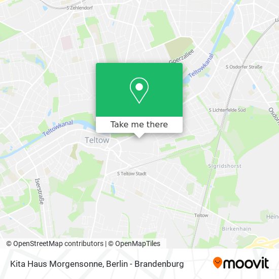 Kita Haus Morgensonne map