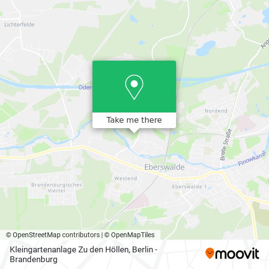 Kleingartenanlage Zu den Höllen map