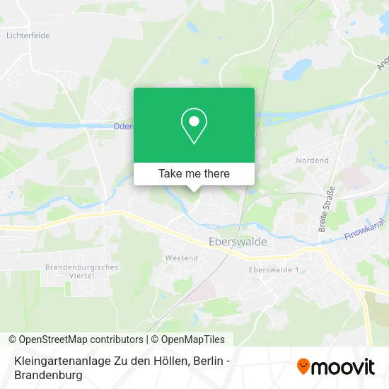 Карта Kleingartenanlage Zu den Höllen