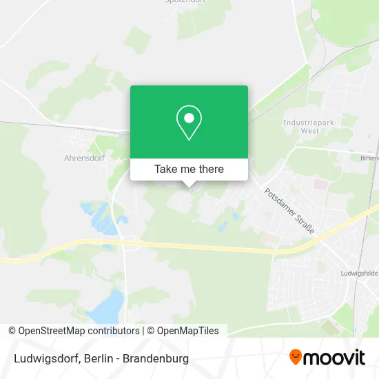 Ludwigsdorf map