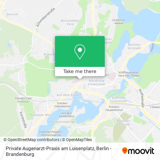 Private Augenarzt-Praxis am Luisenplatz map