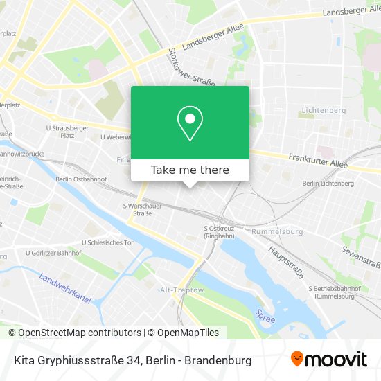 Kita Gryphiussstraße 34 map