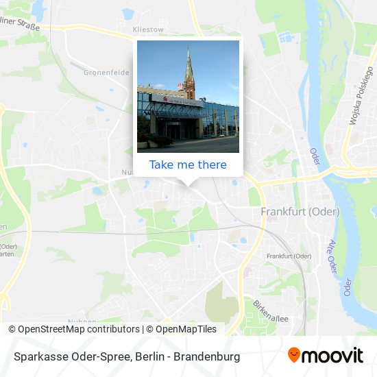 Sparkasse Oder-Spree map