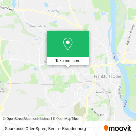 Карта Sparkasse Oder-Spree