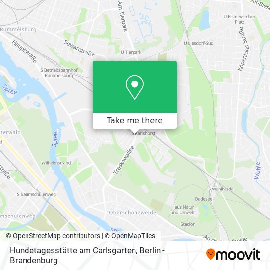 Hundetagesstätte am Carlsgarten map