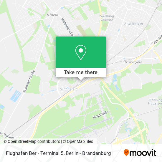 Flughafen Ber - Terminal 5 map