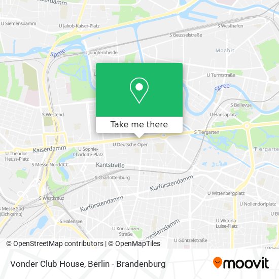 Vonder Club House map