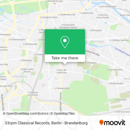 33rpm Classical Records map