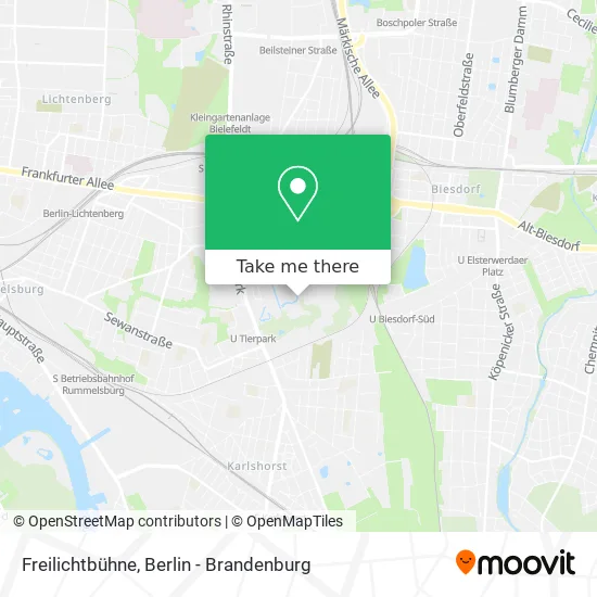 Freilichtbühne map