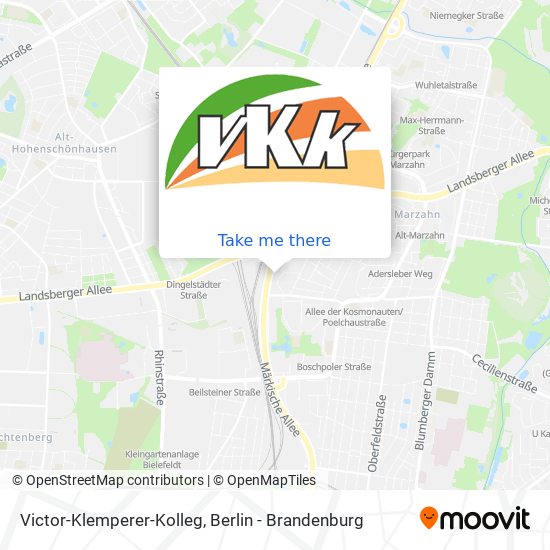 Victor-Klemperer-Kolleg map