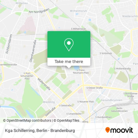 Карта Kga Schillerring