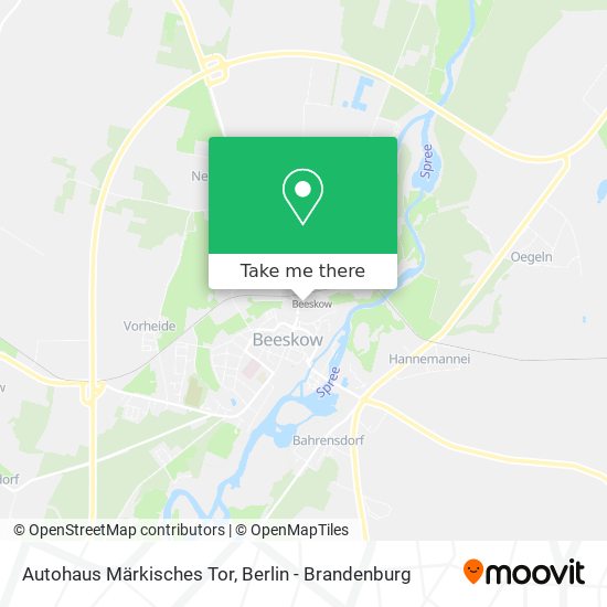 Autohaus Märkisches Tor map