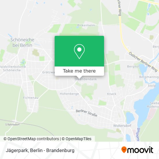 Jägerpark map