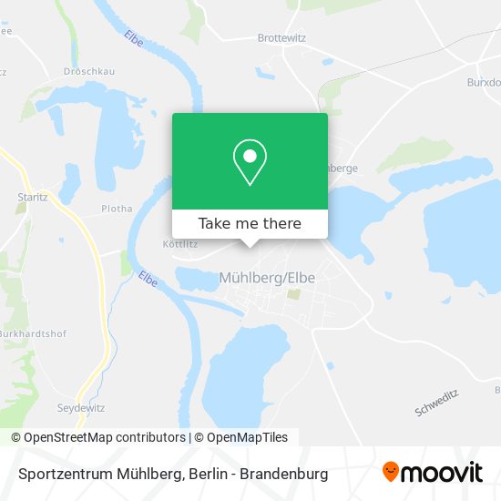 Карта Sportzentrum Mühlberg