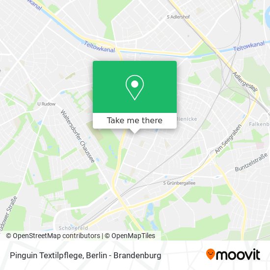 Pinguin Textilpflege map